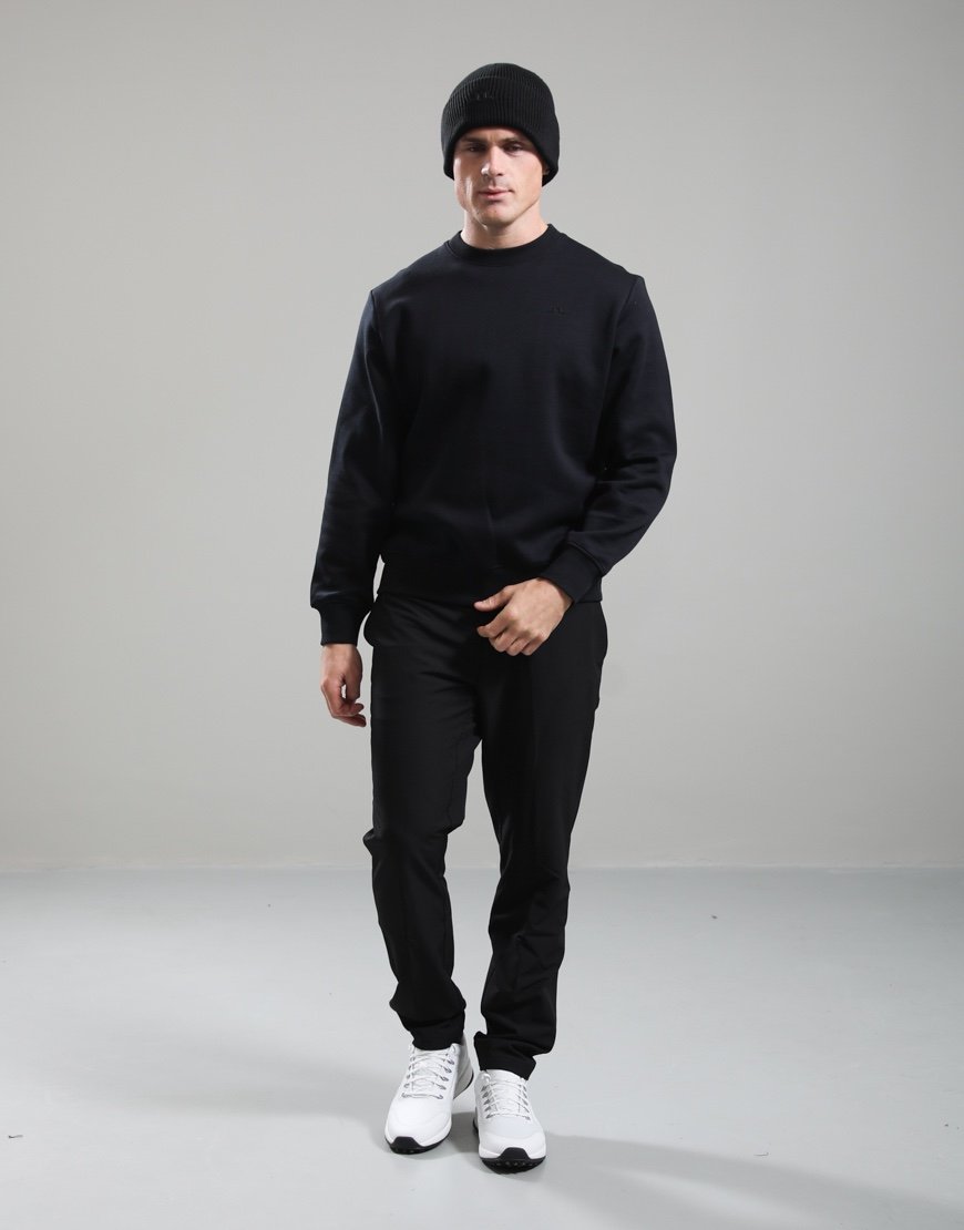 J.Lindeberg Alpha Crew Sweat Black