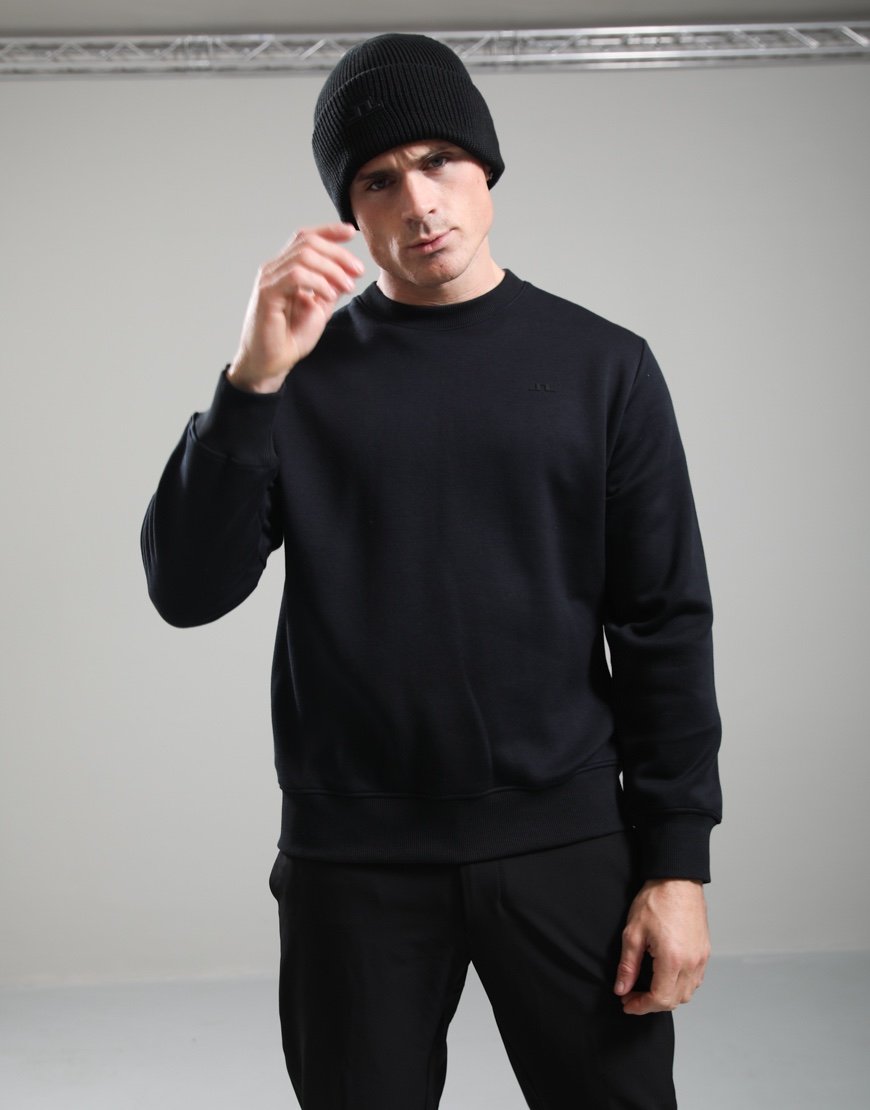 J.Lindeberg Alpha Crew Sweat Black
