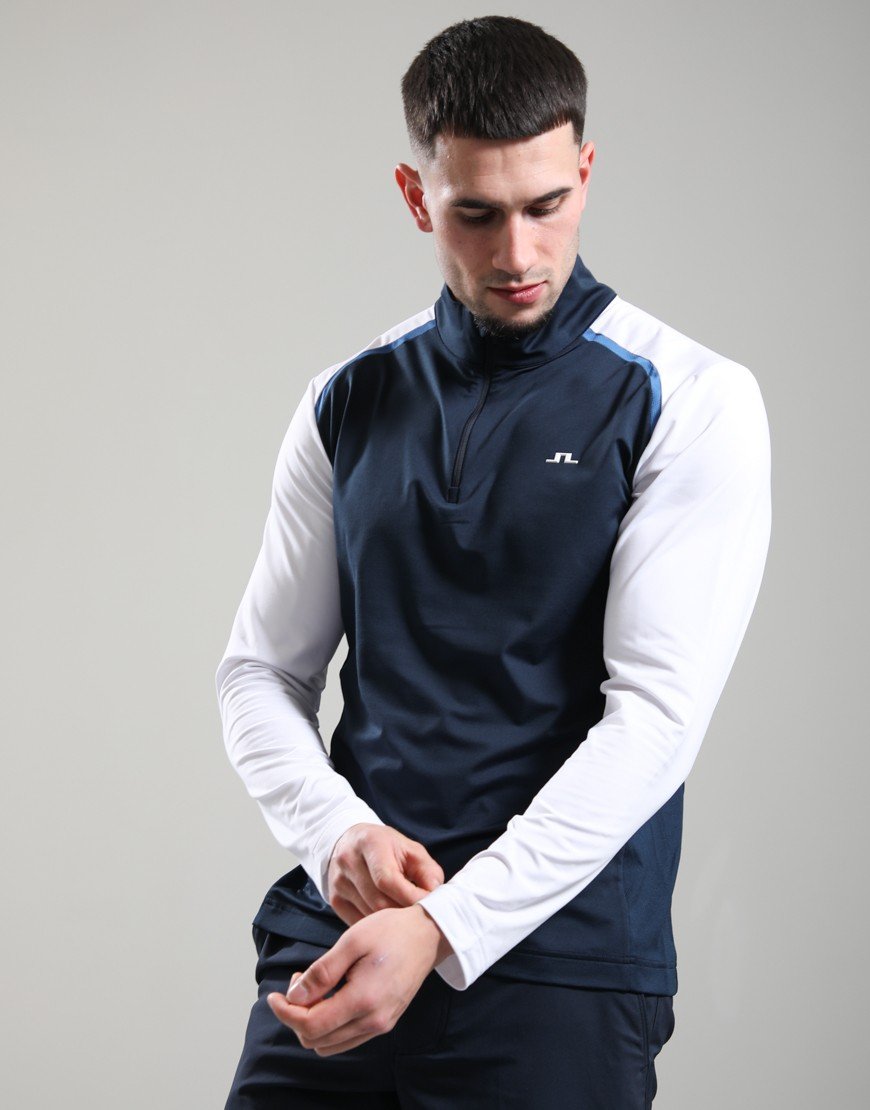 J.Lindeberg Blake Zip Mid Layer Navy