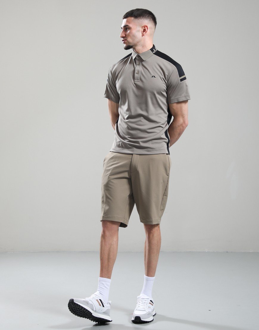 J.Lindeberg Bo Polo Shirt Brindle