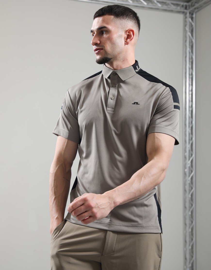 J.Lindeberg Bo Polo Shirt Brindle