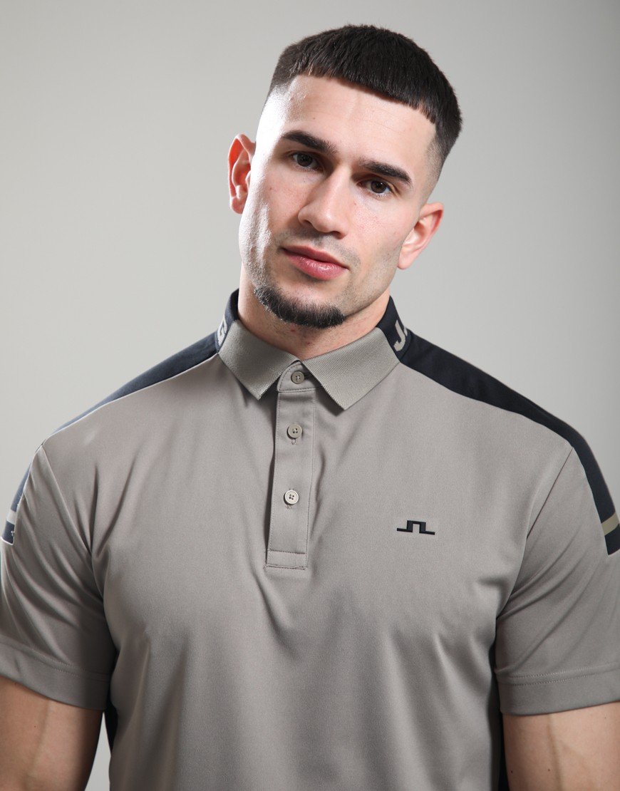 J.Lindeberg Bo Polo Shirt Brindle