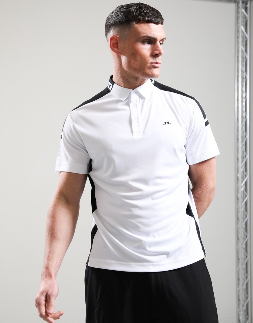 J.Lindeberg Bo Polo Shirt White