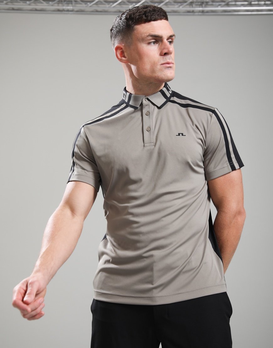 J.Lindeberg Bo Polo Shirt Brindle