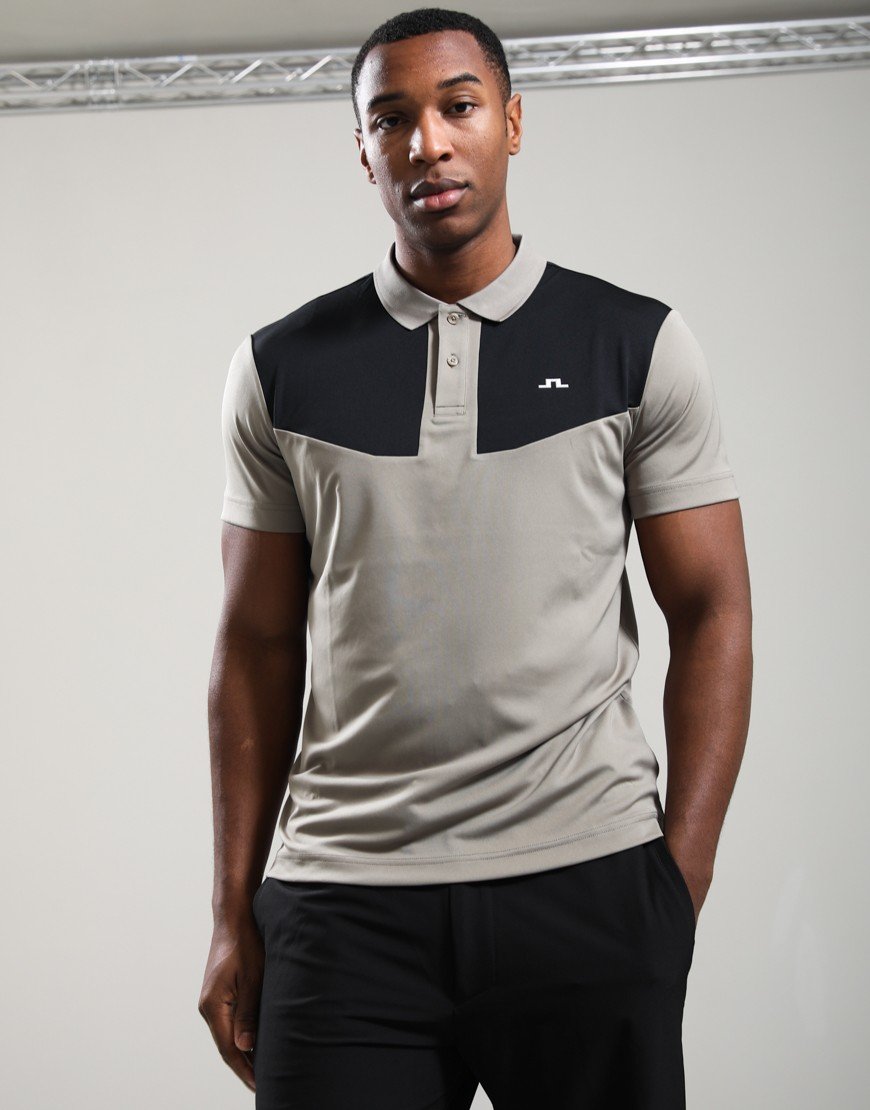 J.Lindeberg Calex Polo Shirt Black