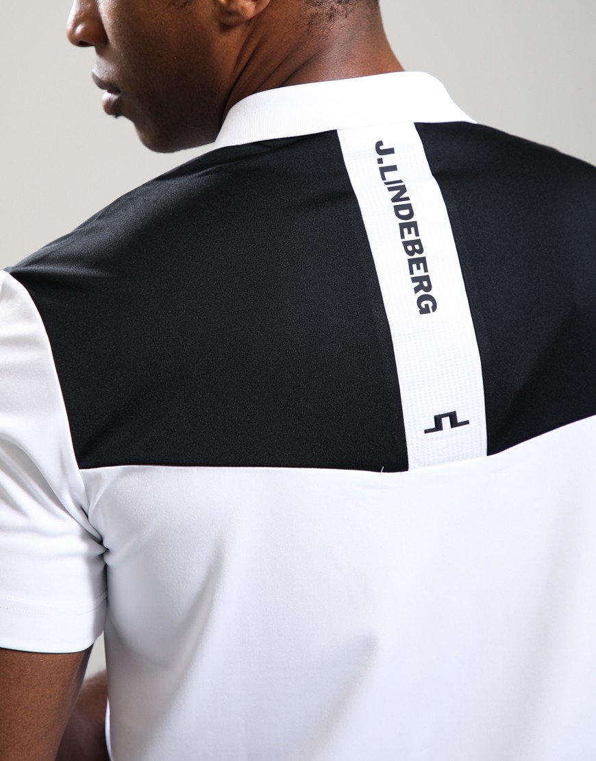J.Lindeberg Calex Polo Shirt White