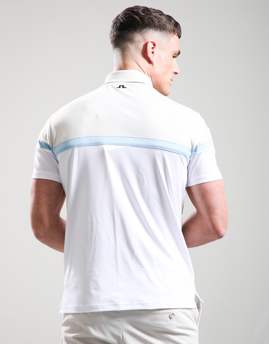 J.Lindeberg Emil Polo Shirt White