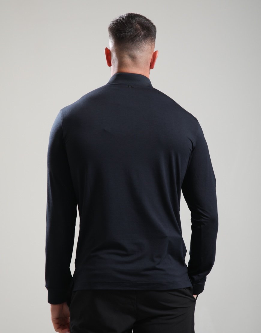 J.Lindeberg Florian LS Polo Shirt Black