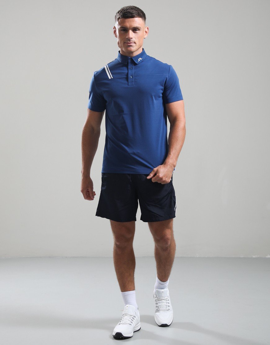 J.Lindeberg Fred Polo Shirt Estate Blue
