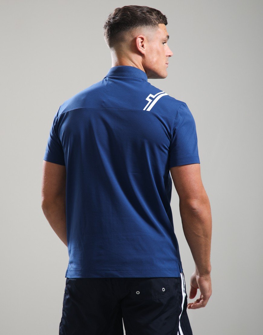 J.Lindeberg Fred Polo Shirt Estate Blue
