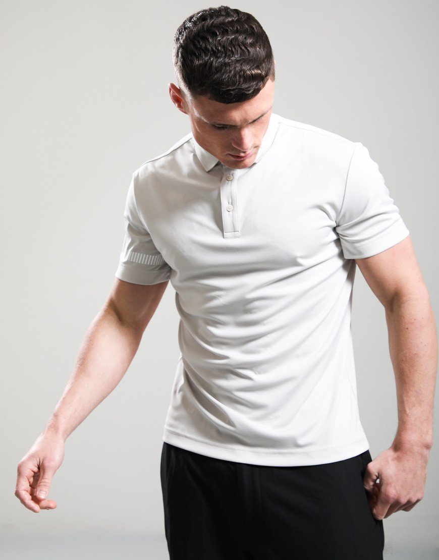 J.Lindeberg Heath Polo Shirt Moonbeam