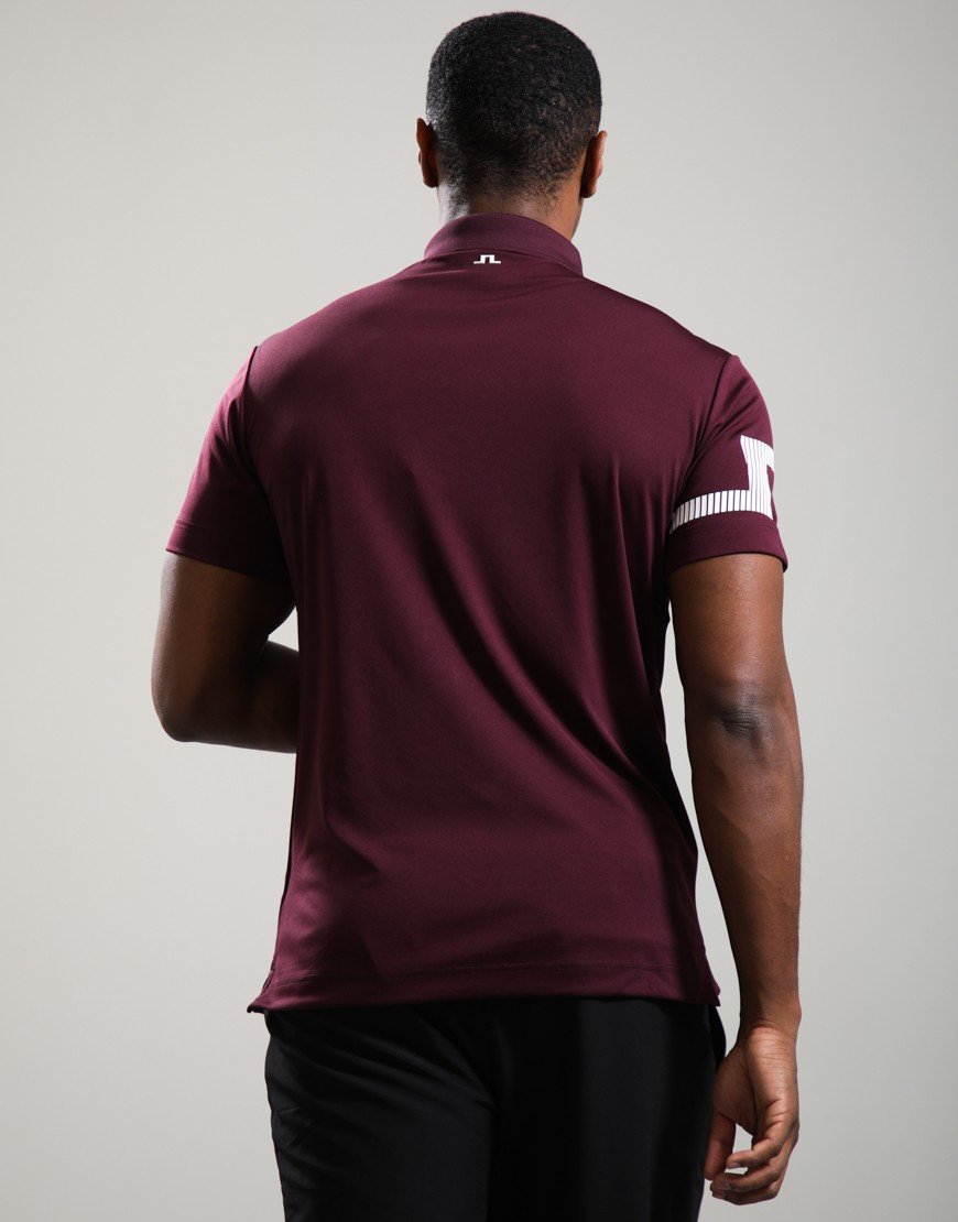 J.Lindeberg Heath Polo Shirt Winetasting