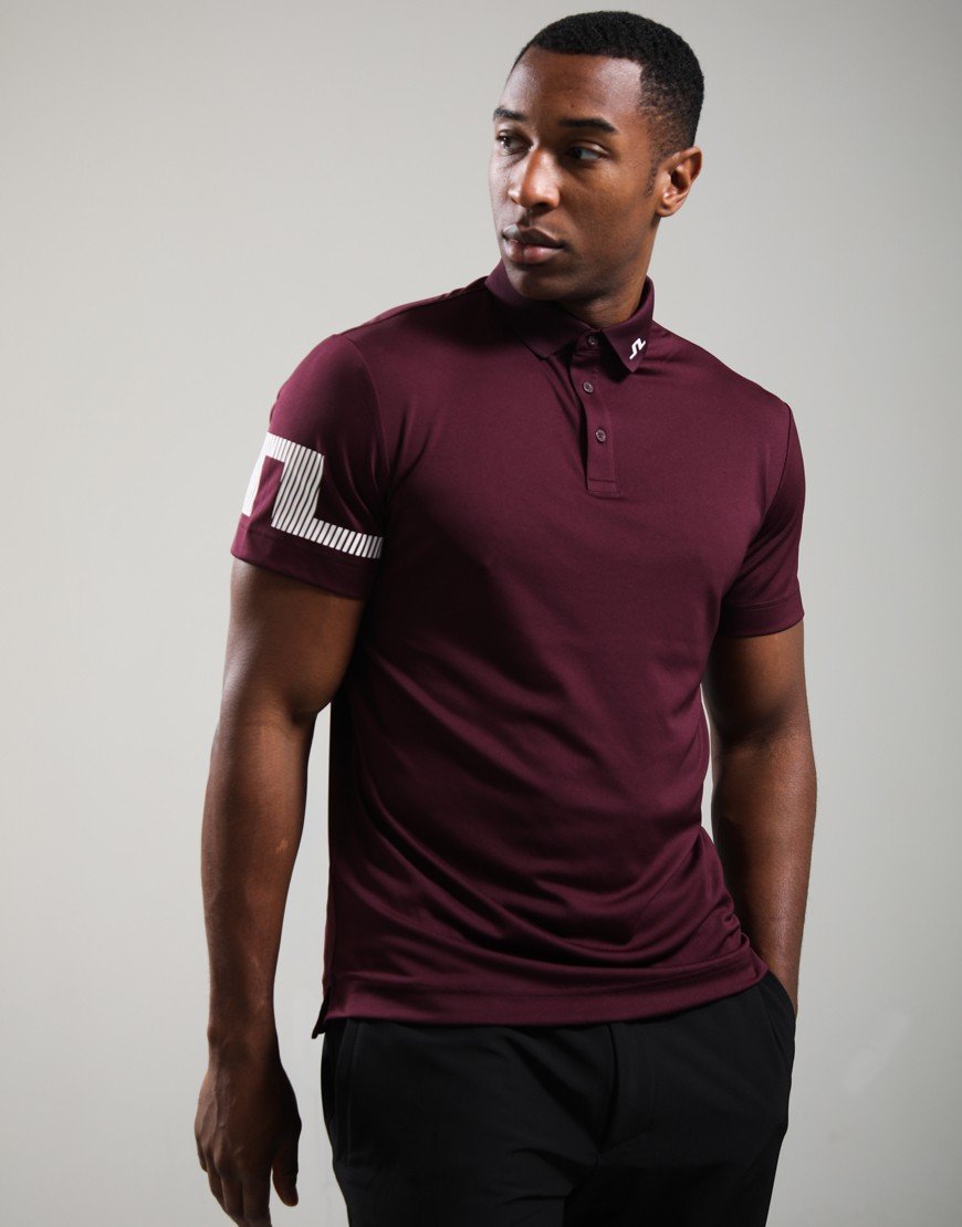 J.Lindeberg Heath Polo Shirt Winetasting