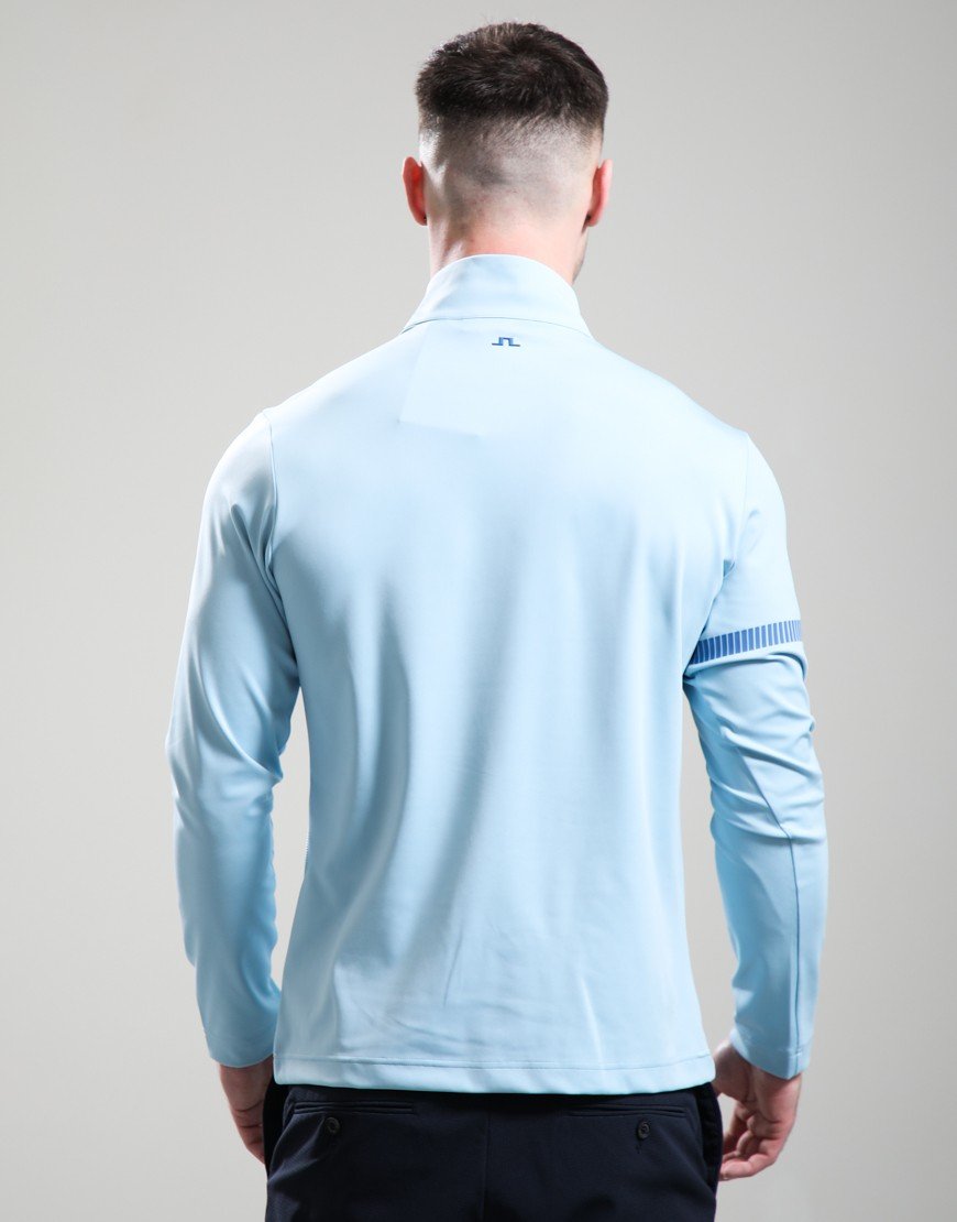 J.Lindeberg Heath Strike Mid Layer Forget Me Not