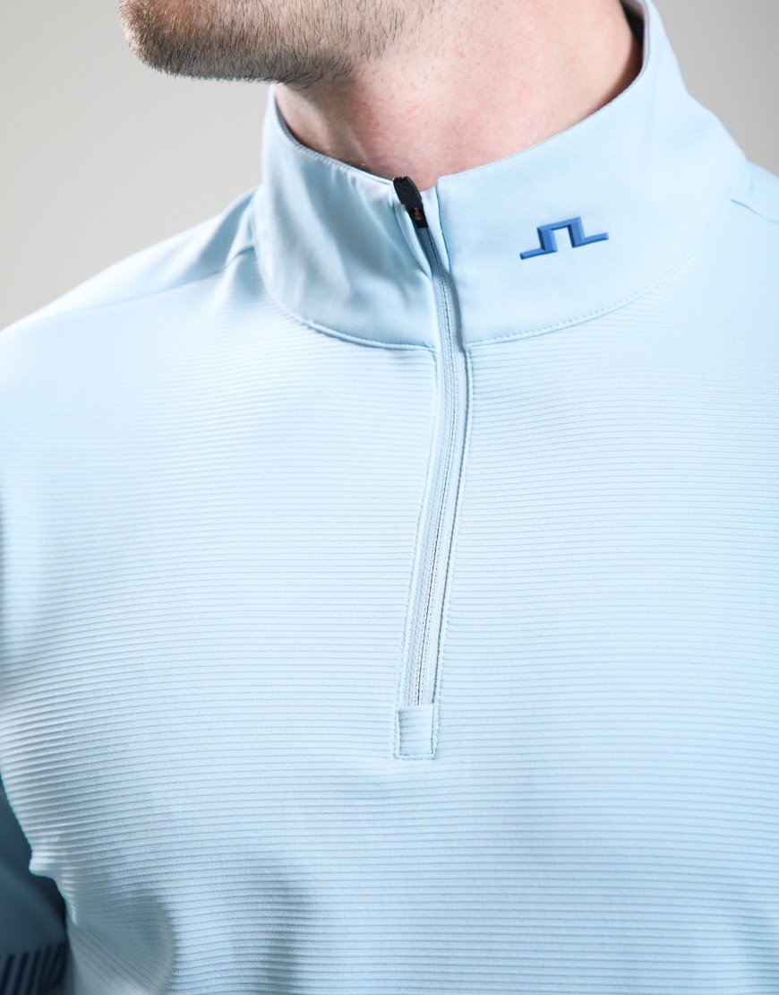 J.Lindeberg Heath Strike Mid Layer Forget Me Not