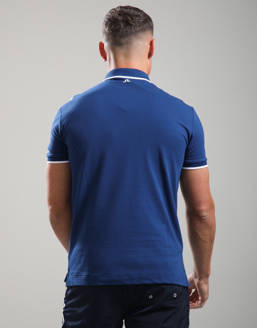 J.Lindeberg Jace Polo Shirt Estate Blue