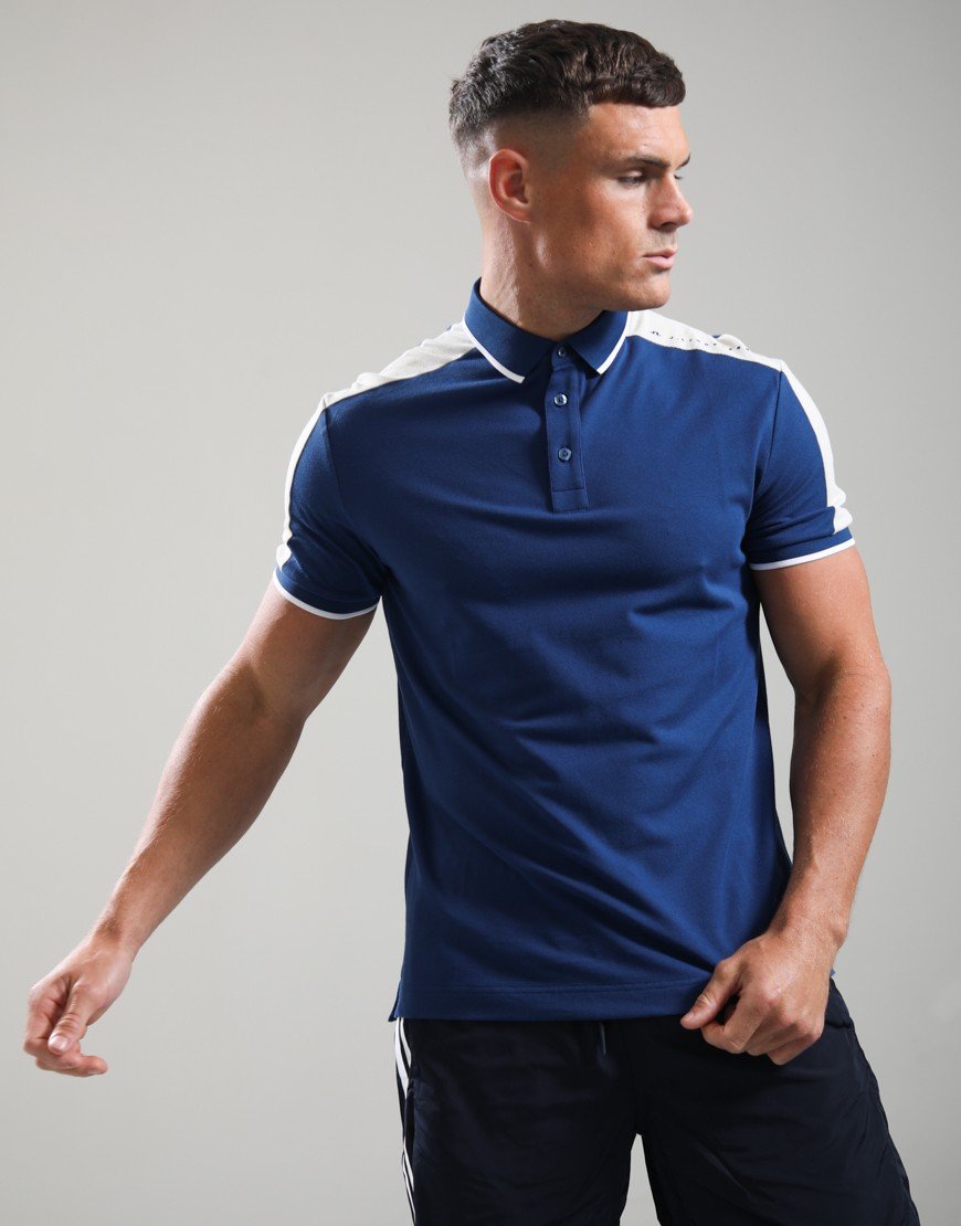J.Lindeberg Jace Polo Shirt Estate Blue