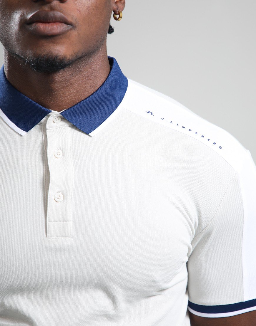 J.Lindeberg Jace Polo Shirt Moonbeam