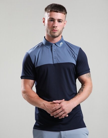 J.Lindeberg Jeff Polo Shirt Navy