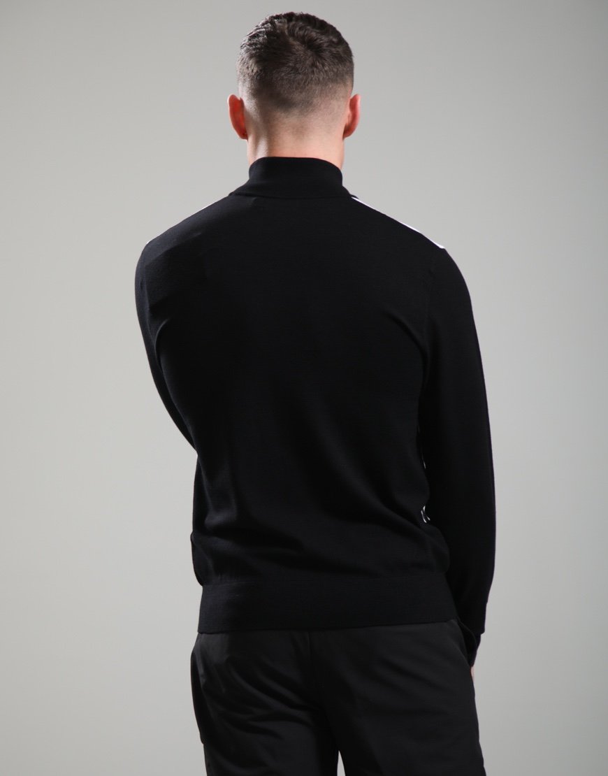 J.Lindeberg Kendrick Knitted Zip Sweat Black