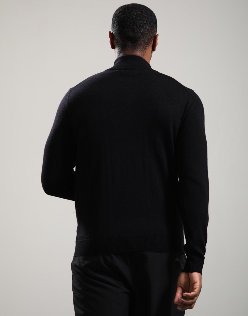 J.Lindeberg Kiyan Quarter Zip Knit Black