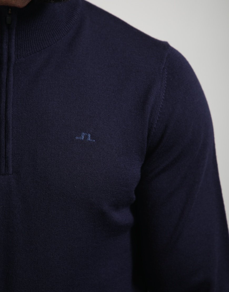J.Lindeberg Kiyan Quarter Zip JL Navy