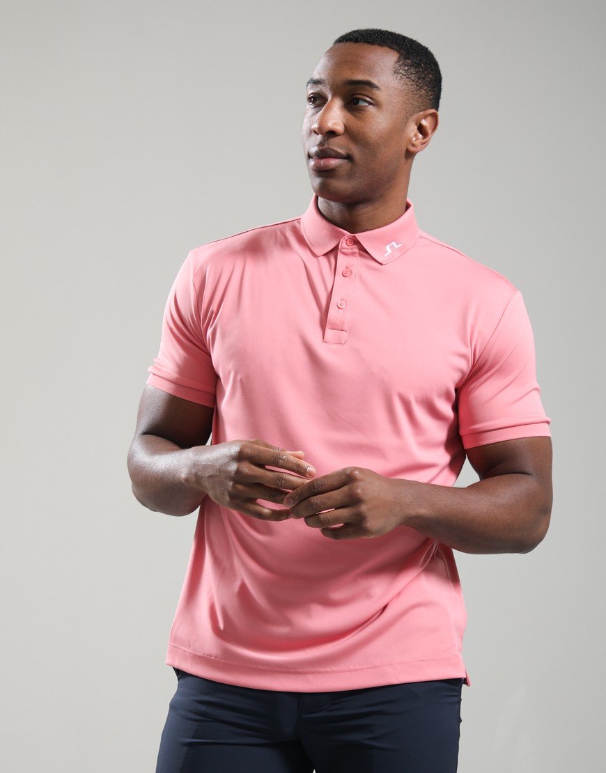 J.Lindeberg KV Polo Shirt Flamingo Plume