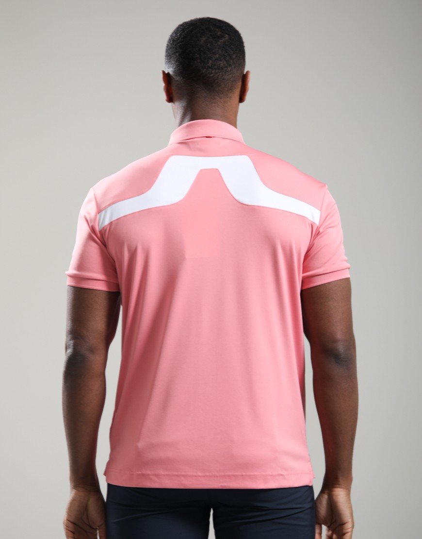 J.Lindeberg KV Polo Shirt Flamingo Plume