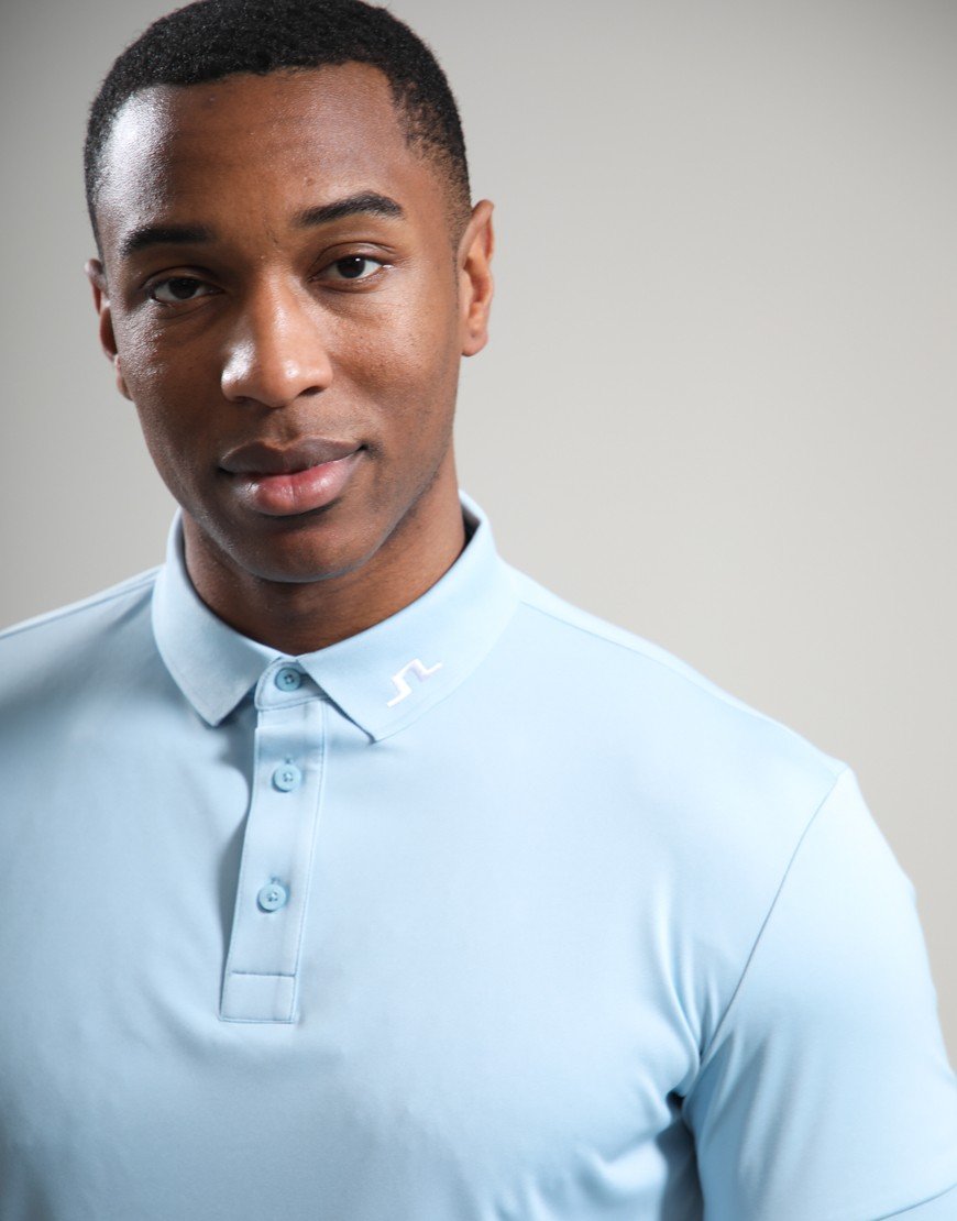 J.Lindeberg KV Polo Shirt Sky Light