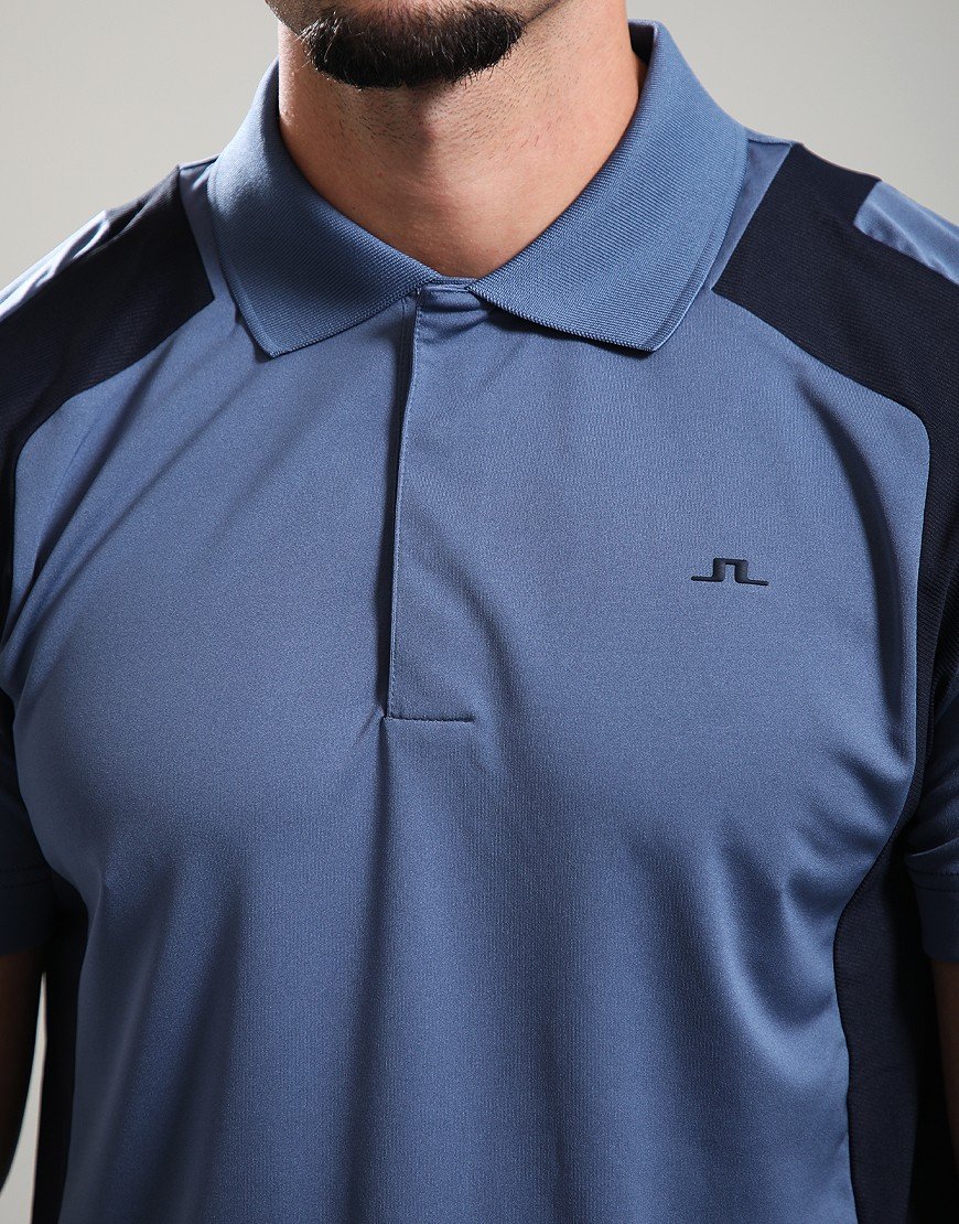 J.Lindeberg Legacy Polo Shirt Vintage Indigo