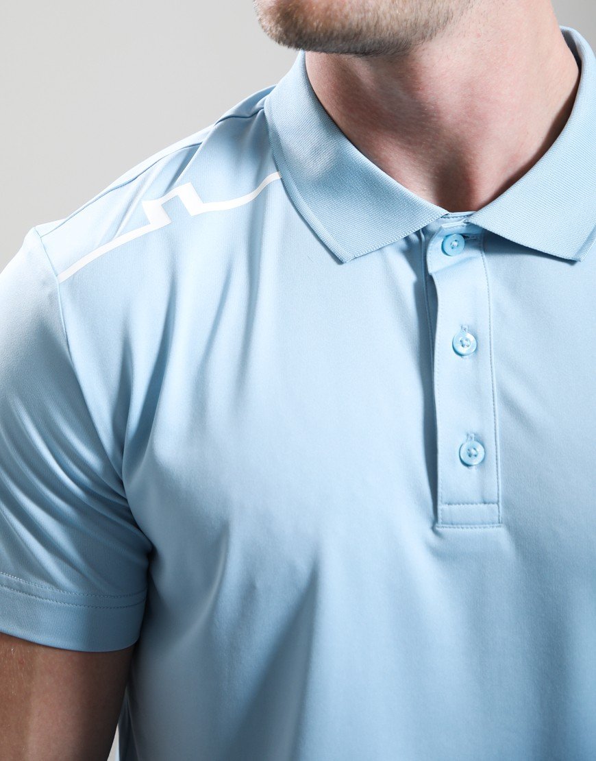 J.Lindeberg Lionel Polo Shirt Forget Me Not