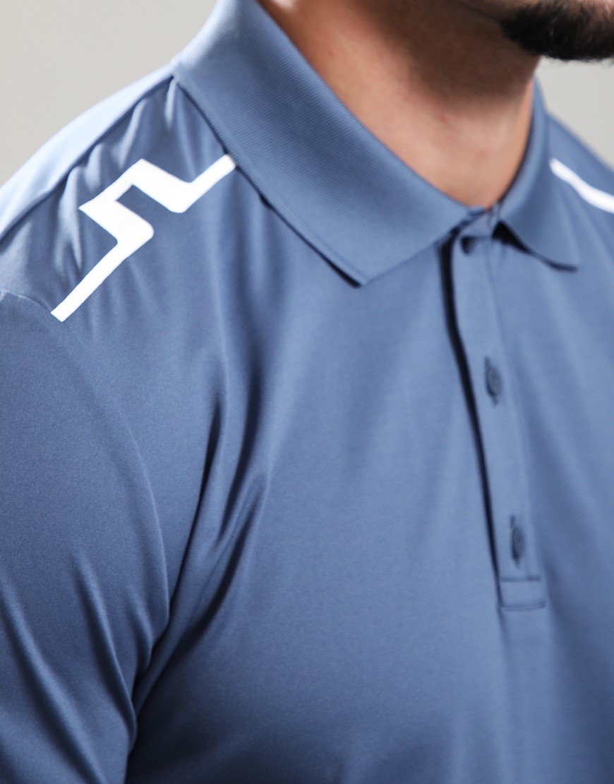 J.Lindeberg Lionel Polo Shirt Vintage Indigo