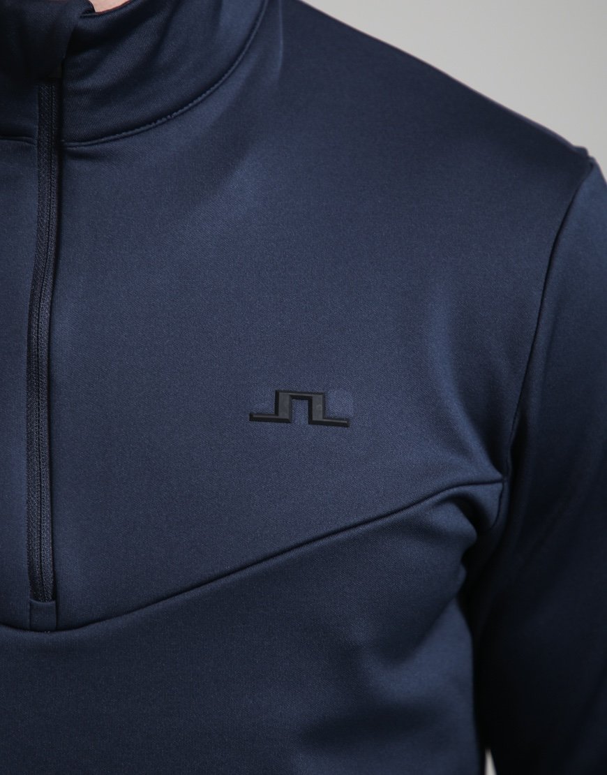J.Lindeberg Maclean Quarter Zip Hd Mid Layer JL Navy
