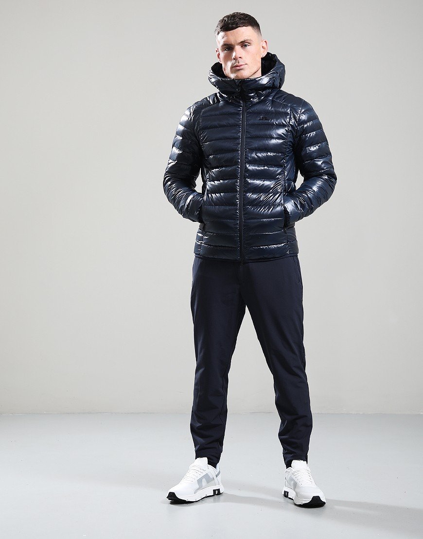 J.Lindeberg Oden Light Down Hooded Jacket JL Navy