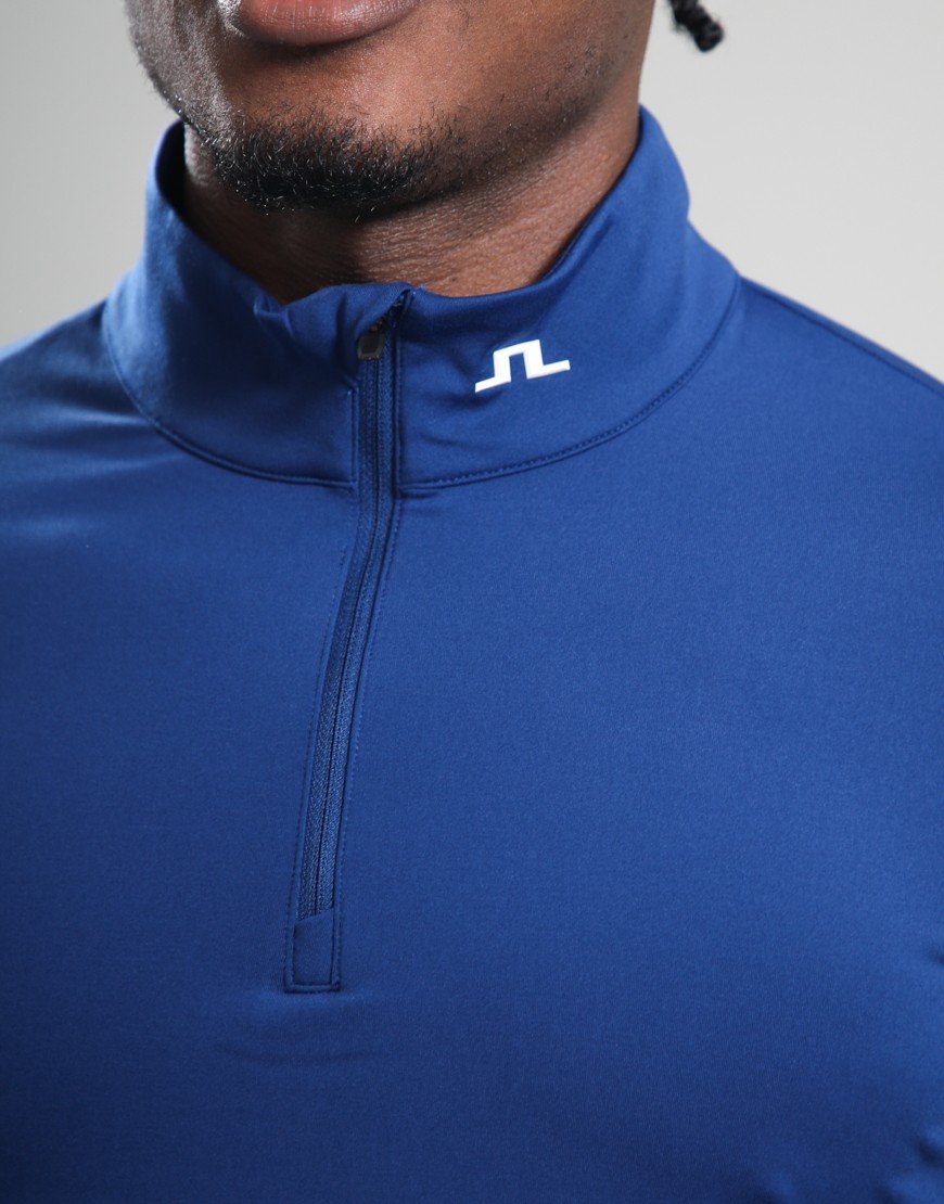 J.Lindeberg Tour Tech Mid Layer Estate Blue