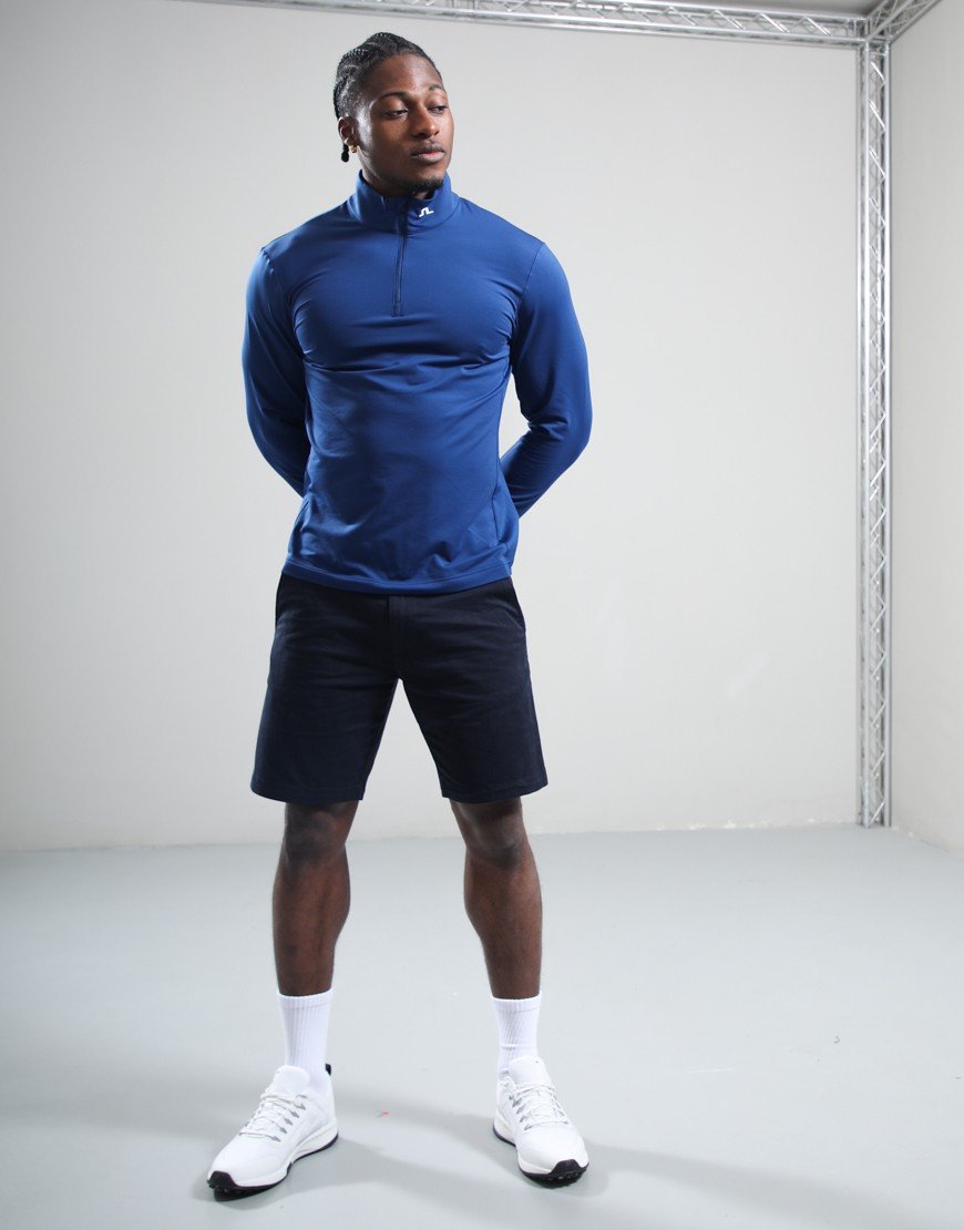 J.Lindeberg Tour Tech Mid Layer Estate Blue