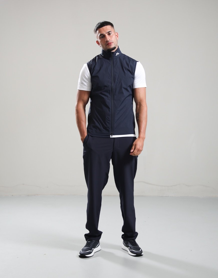 J.Lindeberg Tour Tech Packable Vest JL Navy