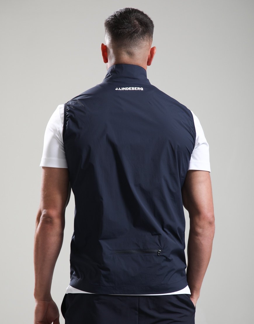 J.Lindeberg Tour Tech Packable Vest JL Navy