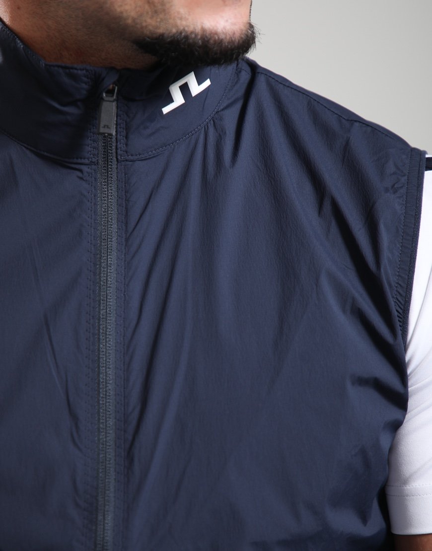 J.Lindeberg Tour Tech Packable Vest JL Navy