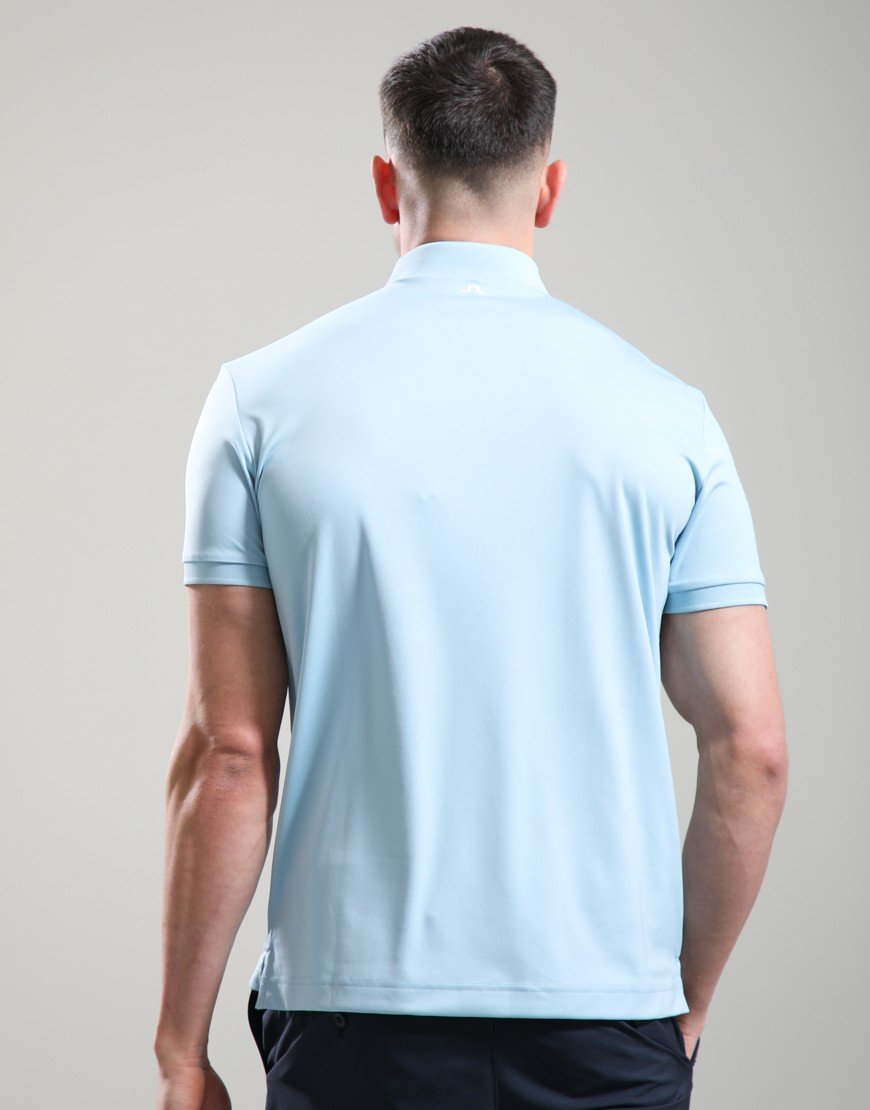 J.Lindeberg Tour Tech Polo Shirt Forget Me Not