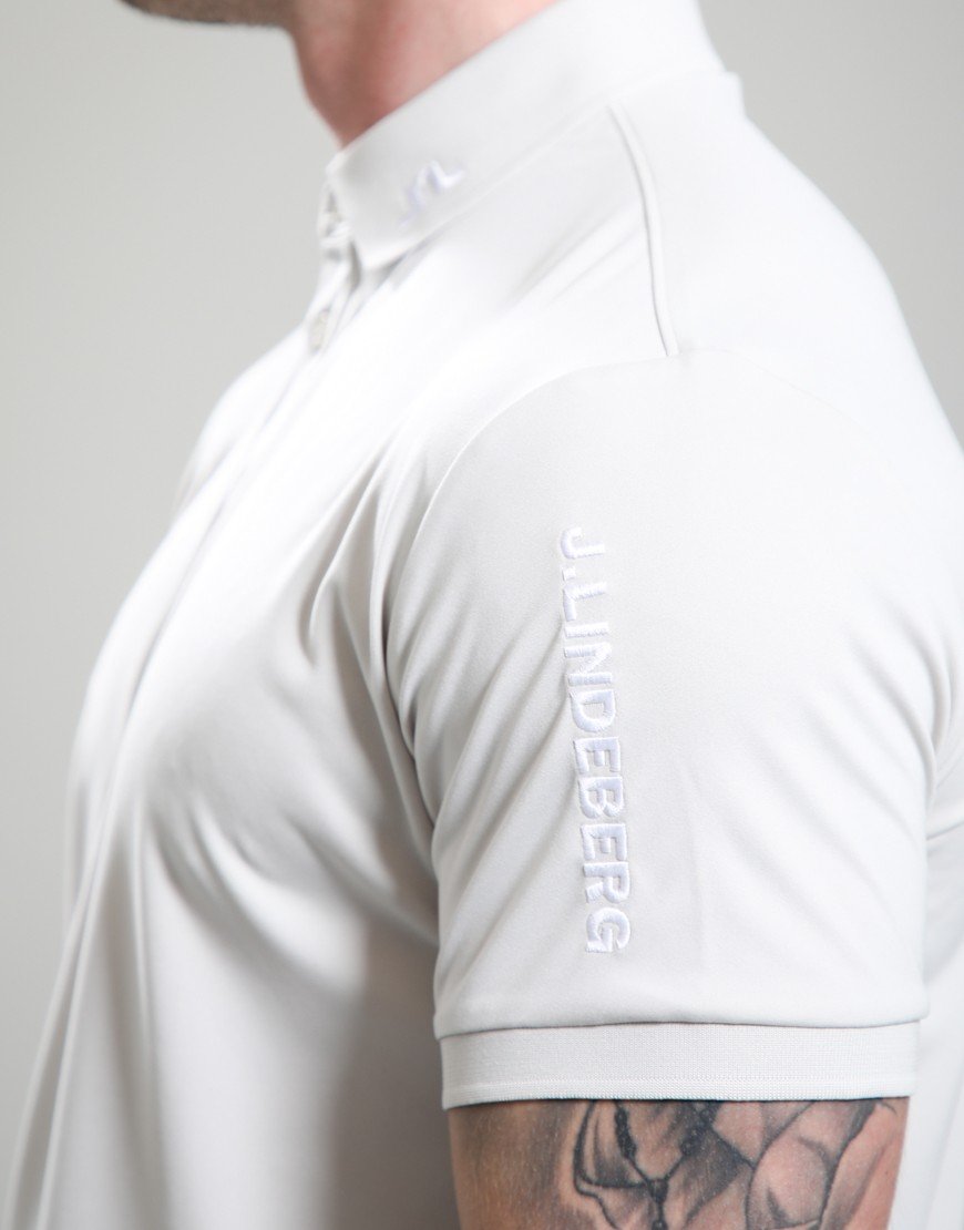J.Lindeberg Tour Tech Polo Shirt Moonbeam