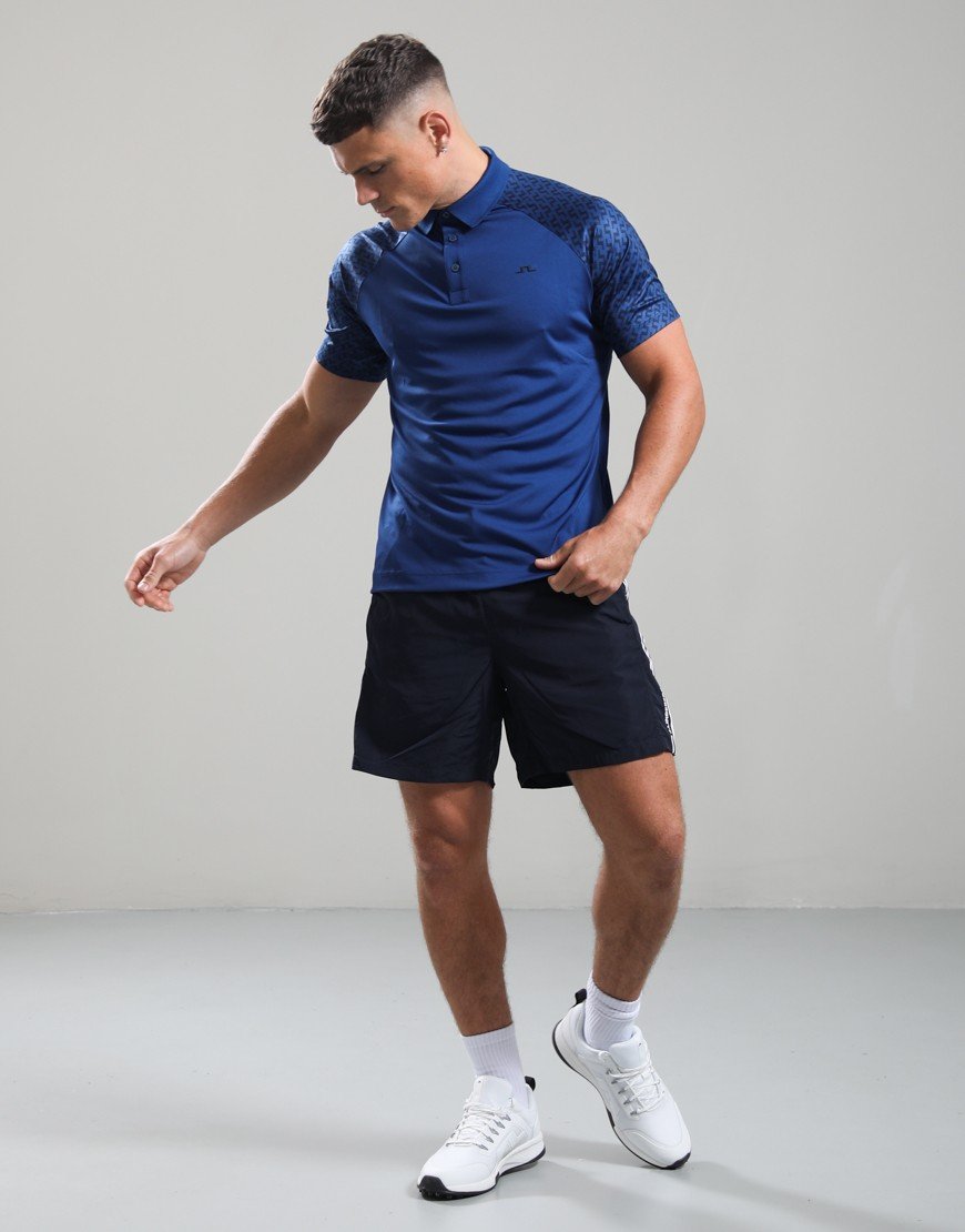 J.Lindeberg Tucker Polo Shirt Bias Bridge Tonal Estate