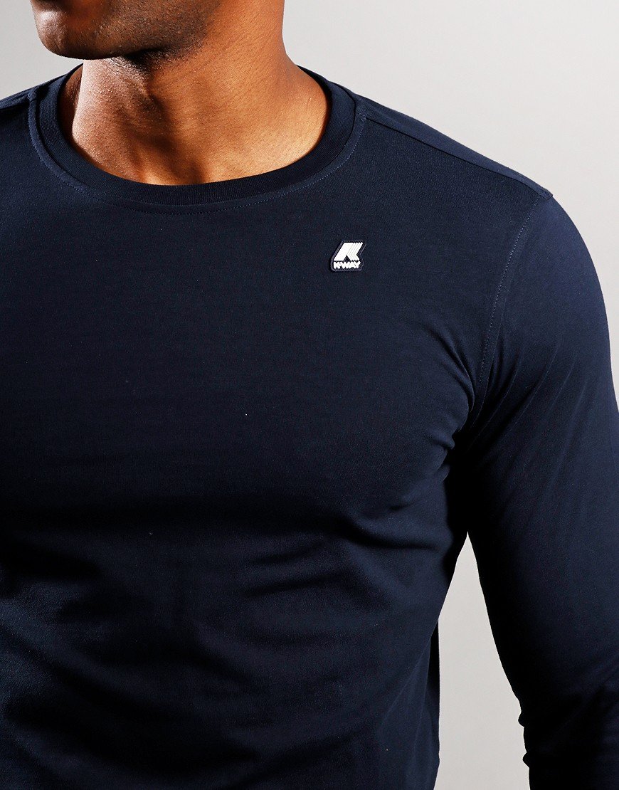 K-Way Long Sleeve Elmer T-Shirt Blue 