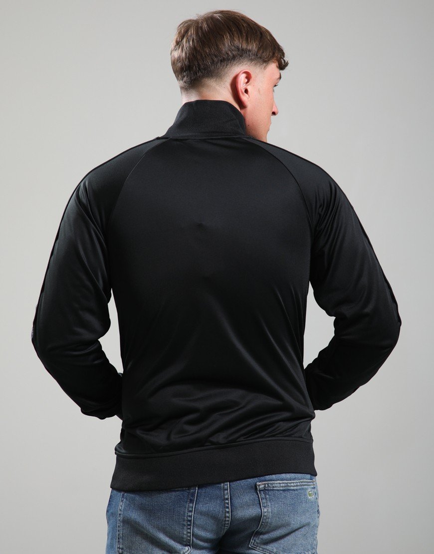 Kappa Banda Lyman Track Jacket Black/Grey Coal