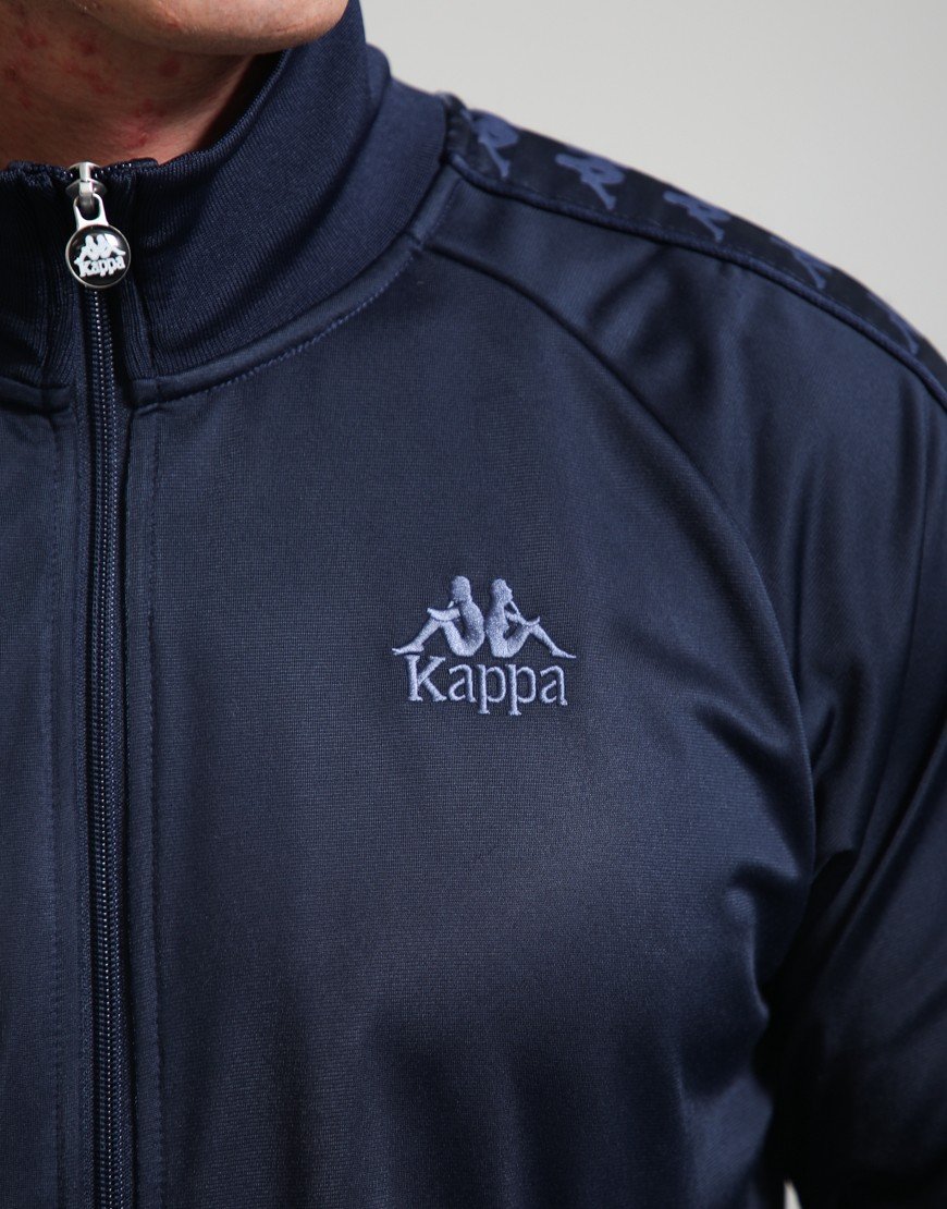 Kappa Banda Lyman Track Jacket Blue Night/Blue Indigo