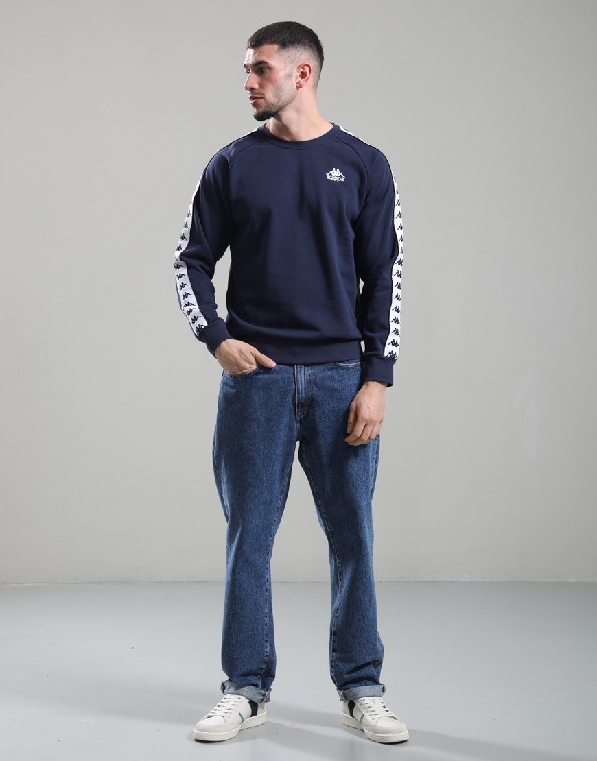 Kappa Lynch Crew Sweat Navy