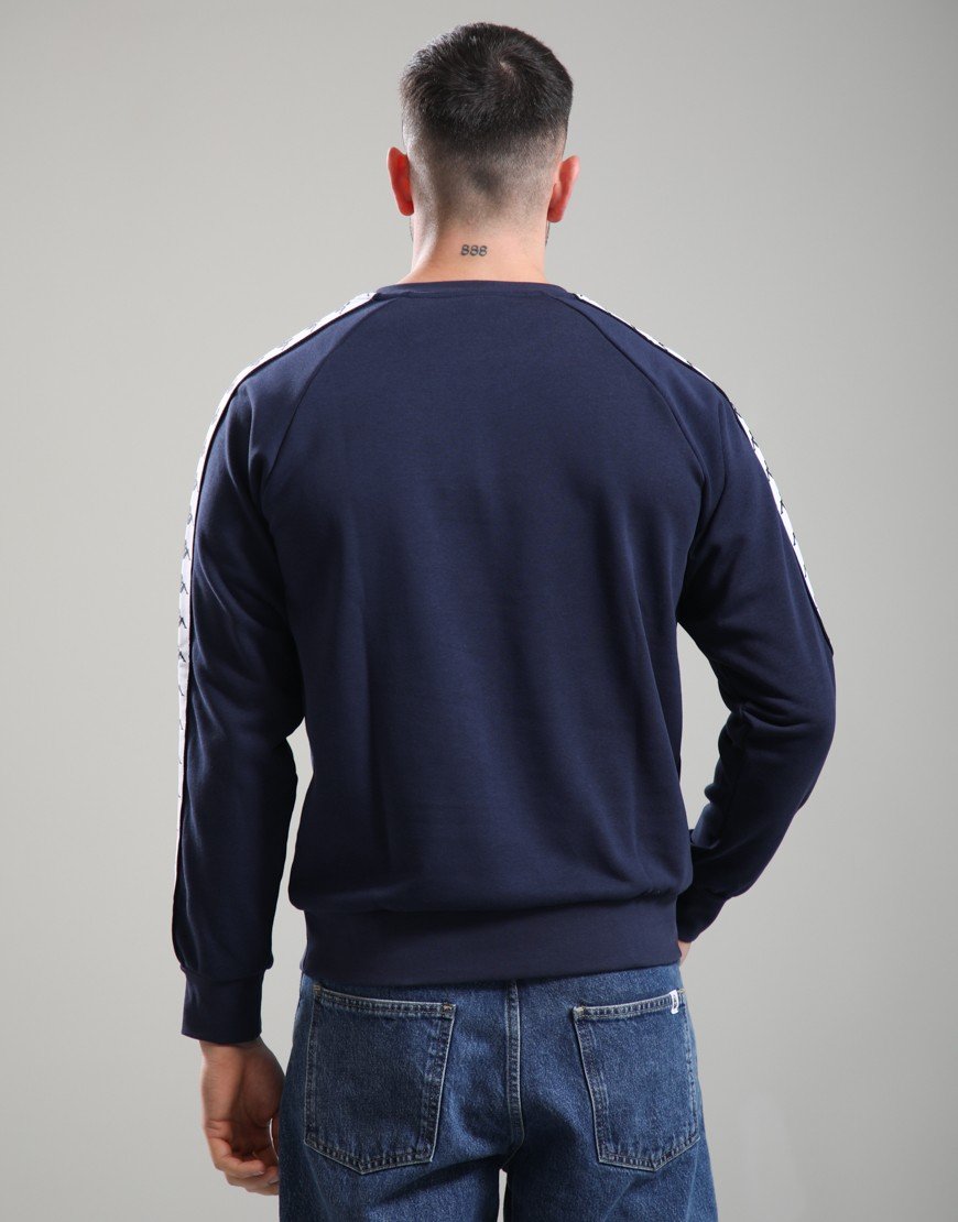 Kappa Lynch Crew Sweat Navy