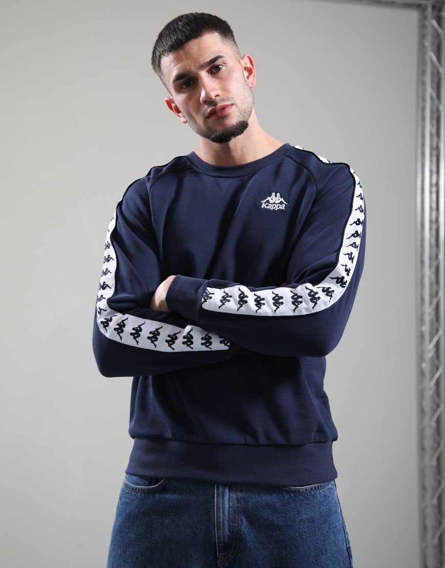 Kappa Lynch Crew Sweat Navy