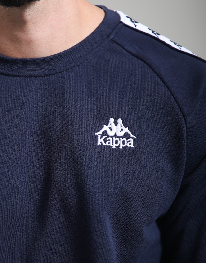 Kappa Lynch Crew Sweat Navy