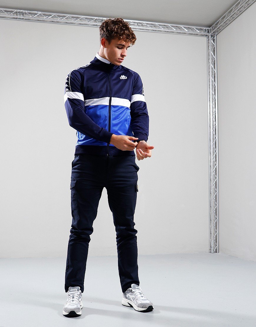 Kappa Unther Track Top Blue/Royal/White